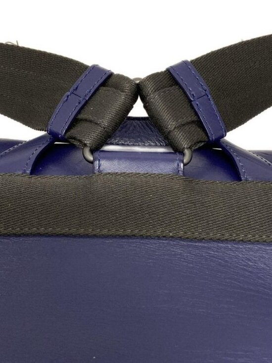 Bottega Veneta Backpack Intrecciato Navy Leather main image 5